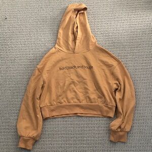 Target Tan Hoodie Sweatshirt